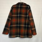 Ellen Reyes Plaid Coat Multiple Size M petite Photo 2