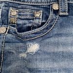 Miss Me  Signature Denim Jean Cut Off Distressed Mini Jean Shorts size 27 Photo 1