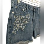Gap 1969 Shorts Original Best Girlfriend Short Embroidered Floral Photo 2