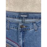 Modcloth Fervour Rainbow Wide Leg High-Rise Jeans Women' Size 12 70s inspire nwt Photo 4