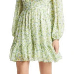 VICI Floral Long Sleeve Chiffon Babydoll Dress ****NWT Photo 0