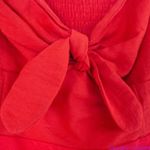 Eloquii NEW ‎ red Tie Front Bustier Bodysuit, women plus size 28 Photo 14