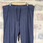 Barefoot Dreams CozyChic Lite Lounge Pants Black 3X Wide Leg Drawstring Pockets Photo 5