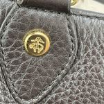 Brooks Brothers  Leather Hand Bag Tote Brown Gold Top Handle Used Photo 11