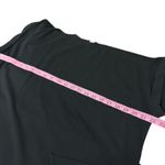 Nordstrom Black Cap Sleeve Midi Dress Belted Casual Everyday Women XL Photo 5