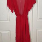 Reformation  Frances Red Dress Size small Photo 5
