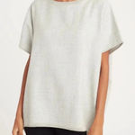 Cuyana  Oversized Baby Alpaca Sweater in Grey Regular size Photo 0