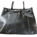 Kenneth Cole NEW Black Leather SHOULDER HANDBAG Tote Jill Wrap Paport PURSE Photo 7