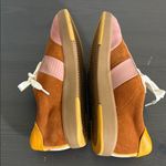 Naturalizer  Evin Lace Oxford Suede Sneaker Tan Coral Low Top Lace Up Size 7.5 Photo 6