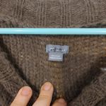 Aerie Size Small Dark Grey Gray Green Long Sleeve Oversized Sweater Soft Comfy Photo 6