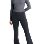 Betabrand  Bootcut Classic Dress Pant Yoga Pants Charcoal Size Large EUC #1348-LA Photo 0