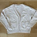 Richer Poorer - Alexa V Neck Knit Cardigan in Beige Photo 0