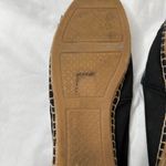 Tory Burch  Womens Black Poppy Logo Espadrille Flats Size 8 Photo 5