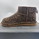 Alpine Design New Animal Print Suede Ankle Boots Booties  Shearling Lined Sz 7 Photo 9