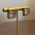 Givenchy Square Post Pierced Vintage Earrings Photo 5