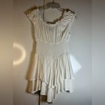 Princess Polly  White Ruffled Romper Photo 1