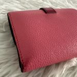 Loewe Womens Vertical Small Pink leather wallet Photo 5