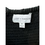 Lost + Wander Womens Sweet Summer Daze Midi Dress Black Floral Size Med Cottage Photo 3