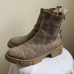 blowfish Moor Lug Sole Leather Boot (Sz 8.5) Sea Mushroom Prospector/Tech Knit Photo 5