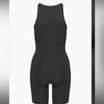Aritzia babaton Contour V-Neck Romper black xs Photo 3