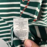 Talbots BATEAU NECK TEE - CANDY CANE HOLIDAY STRIPE size large petite Photo 5