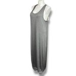 Suzanne Betro  Womens Maxi Sundress Sleeveless Scoop Neck Sheer Lace Back Gray 2X Photo 8
