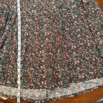 Matilda Jane  Fabulously Floral Dress Long Sleeve Tiered Size Small Green Pink‎ Photo 8