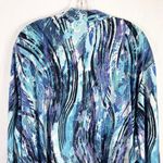 Catherines  Added Dimensions Plus Size 34W 36W‎ Shrug 5X Cardigan Open Blue 1622 Photo 6