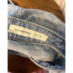 Pilcro & the Letterpress distressed Slim Boyfriend denim jean shorts Size 25 Photo 5