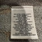 Angel Of The North Anthropologie Cardigan Women's Small Icebloom Metallic Knit Photo 6