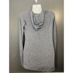 GapFit Breathe Hoodie Womens XS Gray Long Sleeve Thumbholes Running Activewear Photo 5