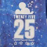  Blue Universe Disneyland Paris Anniversary T-Shirt Size XL Disney T-Shirt Photo 2