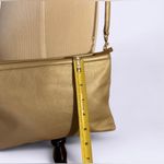Jones New York Vintage Gold Leather Purse Shoulder Bag Crossbody Photo 6