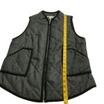 41 Hawthorn Stitch Fox Herringbone Puffer Vest Size L Dark Gray Full Zip NWT Size L Photo 6