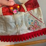 VINTAGE y2k DENIM SKIRT PURSE, HANDBAG Photo 2