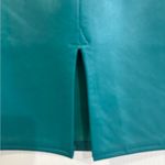 Genuine Leather Vintage Sea Green Pencil Skirt Size undefined Photo 3
