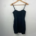 Wilfred Aritzia  Dress Black Ducharme Linen Mini Coastal Whimsy Western size 0 Photo 7