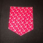 Simply Southern  Sz S Sparkle Chevron Anchor T-Shirt Gray Tee Photo 3