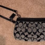 Coach Black and Grey  Wristlet Photo 0