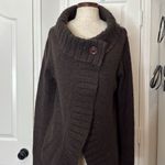 Rubbish  Y2K open front top button cowl neck cardigan Photo 10