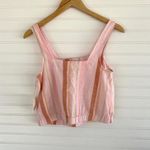 a.n.a  NWT Striped Square Neck Tank Top size XS Photo 3