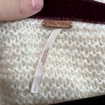 Free People Cream Alpaca Blend Oversized Sweater Photo 2