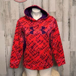 Under Armour  XS Hoodie Pink Purple Athletic Sweatshirt Photo 0
