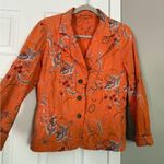 Johnny Was Dragon Embroidered Floral Blazer Jacket Summer Spring Photo 1