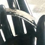 Silpada Sterling Silver Hammered Oval Bangle Bracelet B31117 Photo 2