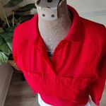Diane Von Furstenberg Vintage  Red Blouse Defines Casual Luxury Photo 7