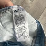 Billabong Size 25 High-Rise Distressed Denim Jean Shorts Photo 3