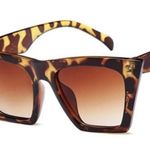 Ambassador Leopard Print Sunglasses Cat Eye Photo 0