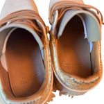 ESSEutESSE Taupe Fringe Sneakers | Size EU 39 Made in Italy | Luxury Boho EUC Tan Photo 6