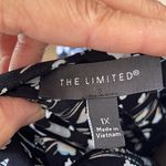 The Limited  Plus Size 1X Navy Blue Floral Jumpsuit Photo 7